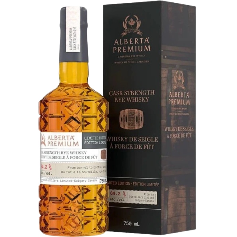 ALBERTA PREMIUM LIMITED EDITION CASK STRENGTH WHISKY 750ML @ MacTaggart Ridge [1050455] 750 ml