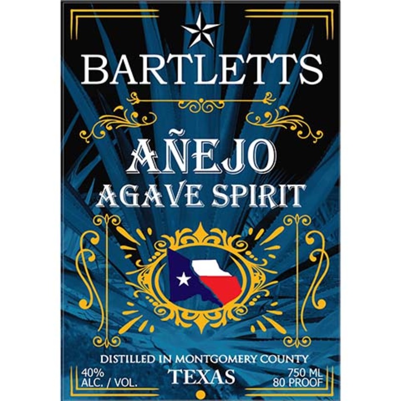 Bartletts Anejo Agave Spirit 750ML BTL