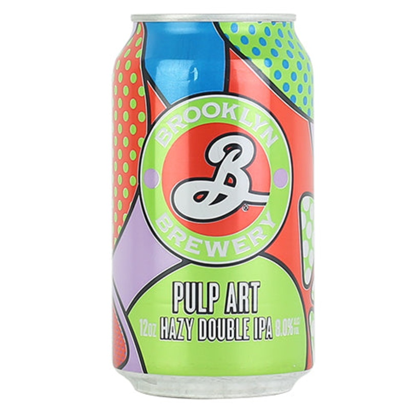 Brooklyn Pulp Art Hazy Double IPA 12OZ SINGLE CAN