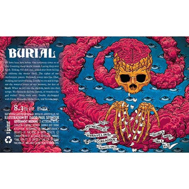 Burial The Mechanistic Unraveling Of Circadian Rhythms DIPA 16OZ CAN