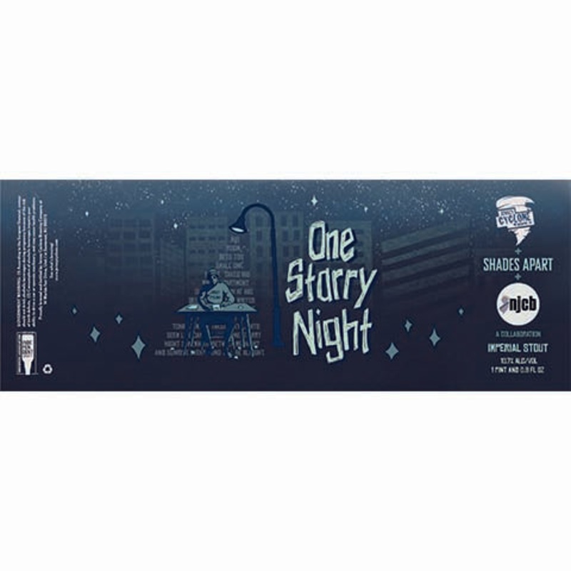 Jersey Cyclone One Starry Night Imperial Stout 500ML BTL