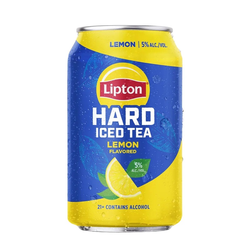Lipton Hard Iced Tea Lemon 24oz Can