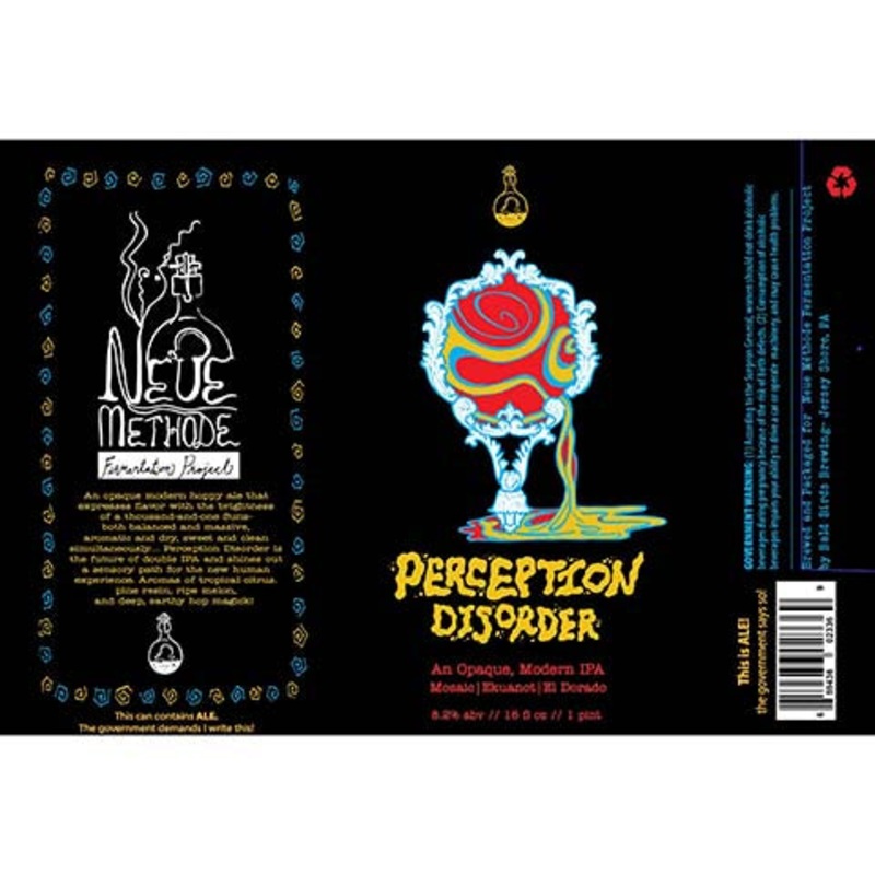 Neue Methode Fermentation Project Perception Disorder IPA 16OZ SINGLE CAN
