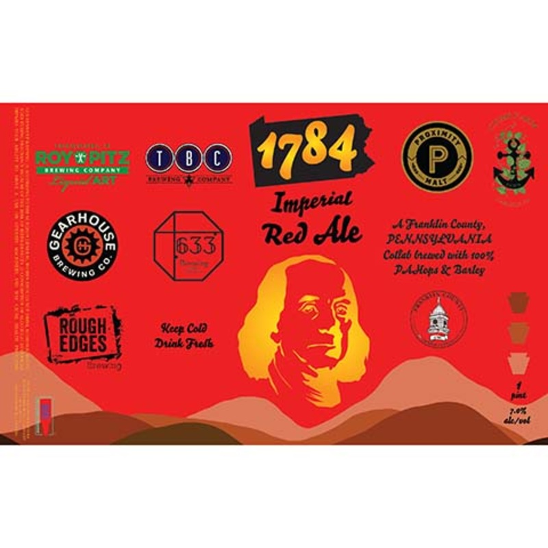 Roy-Pitz 1784 Imperial Red Ale 16OZ SINGLE CAN