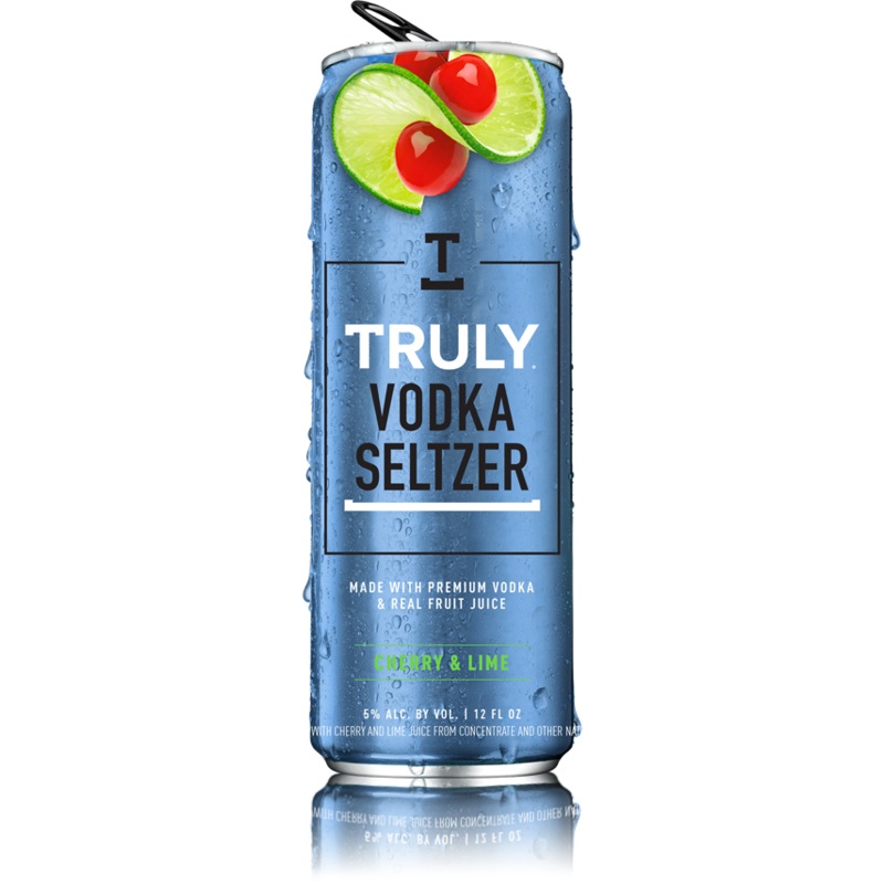 Seltzer Truly 4pk Vodka Cherry & Lime