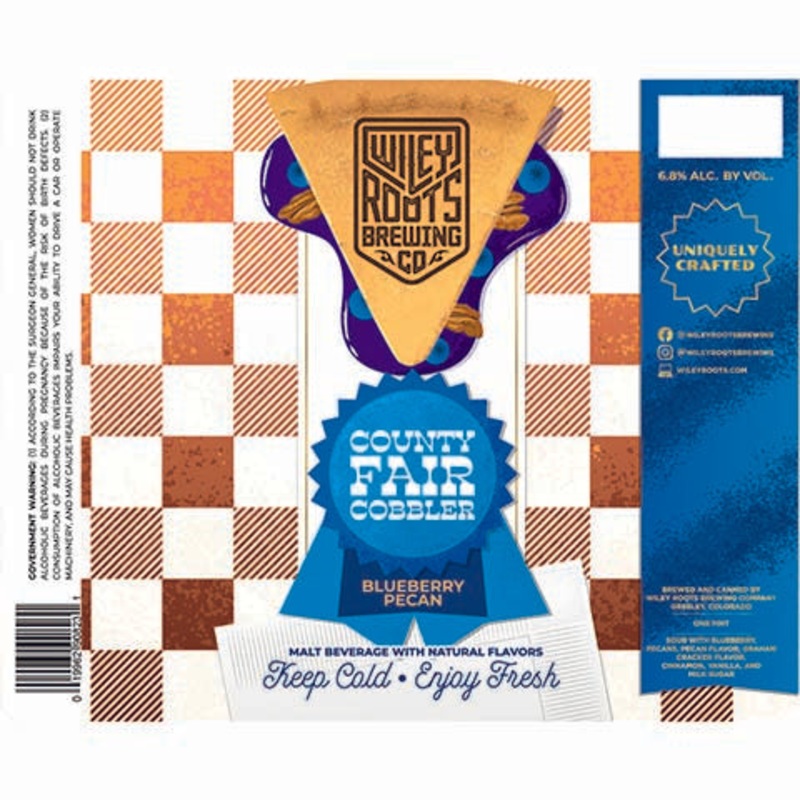 Wiley Roots Blueberry Pecan County Fair Cobbler 16OZ SINGLE CAN
