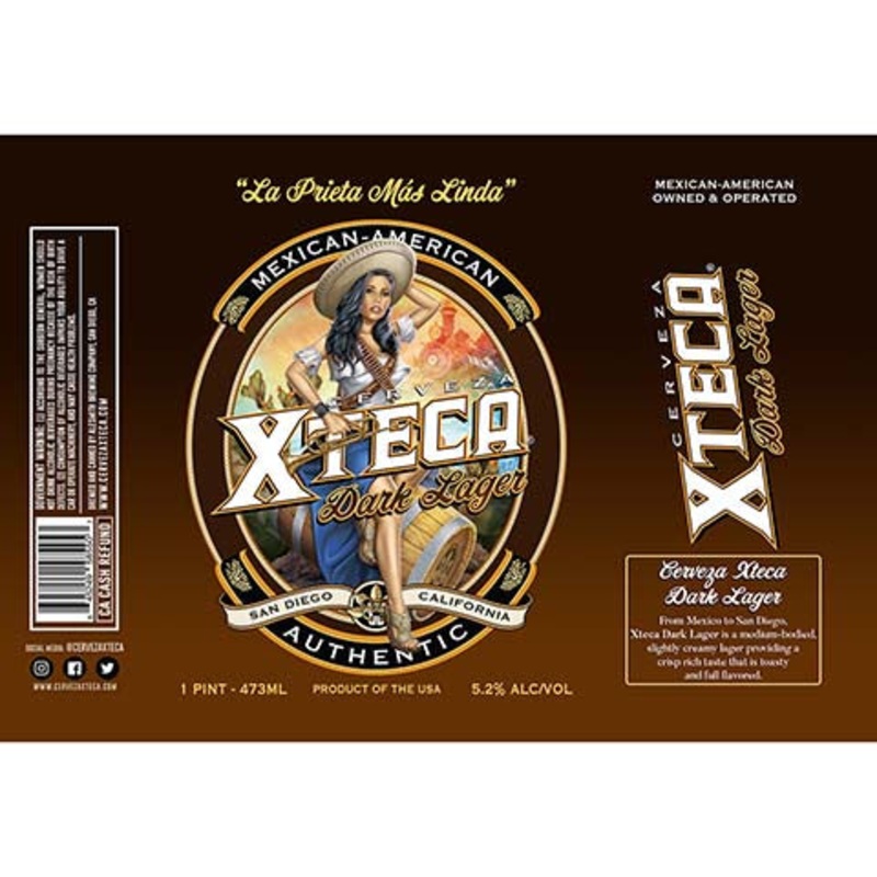 AleSmith Cerveza Xteca Dark Lager 16OZ SINGLE CAN