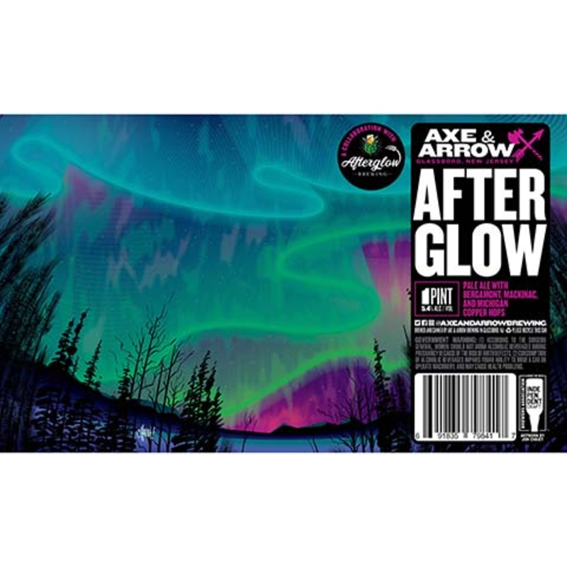 Axe & Arrow Afterglow Pale Ale 16OZ SINGLE CAN