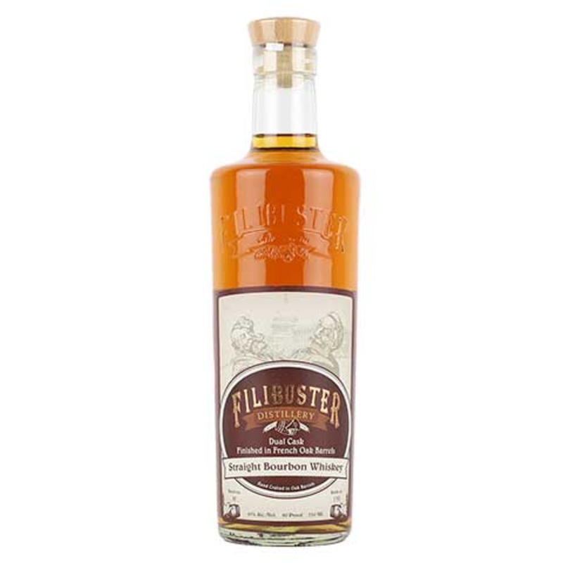 Filibuster Dual Cask Straight Bourbon Whiskey 750ML BTL