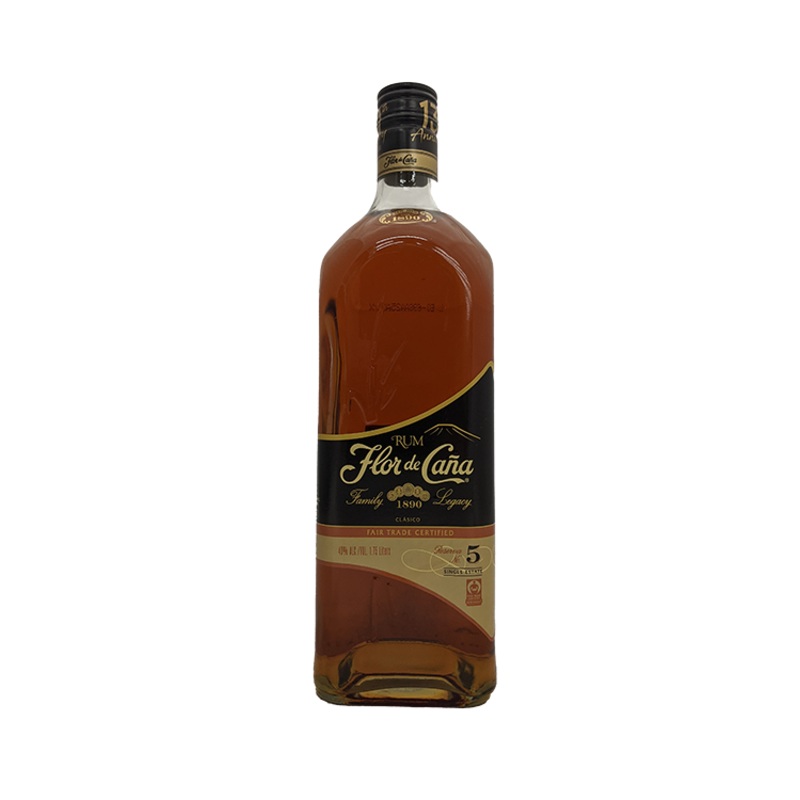 Flor De Cana Anejo Clasico 5 Year Rum 1.75L