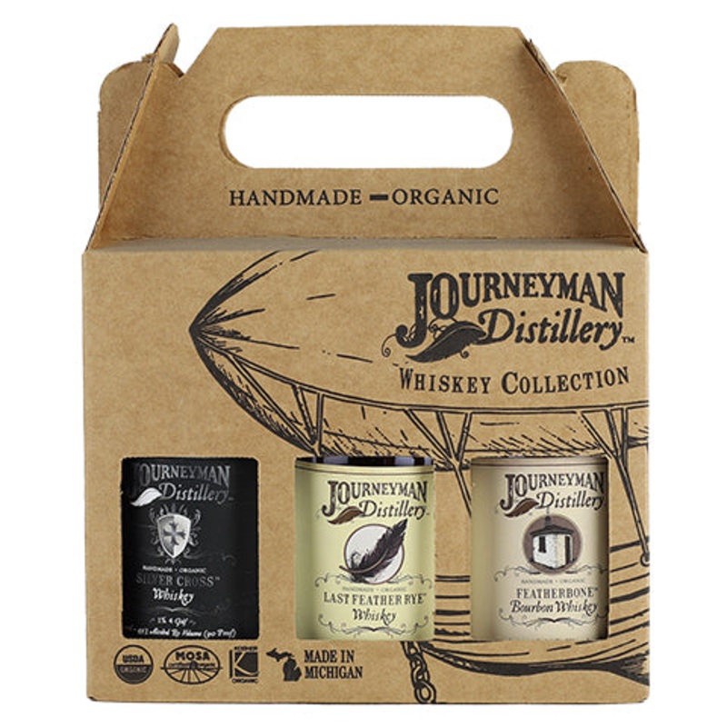 Journeyman Organic Whiskey Collection 3PK 200ML BTL