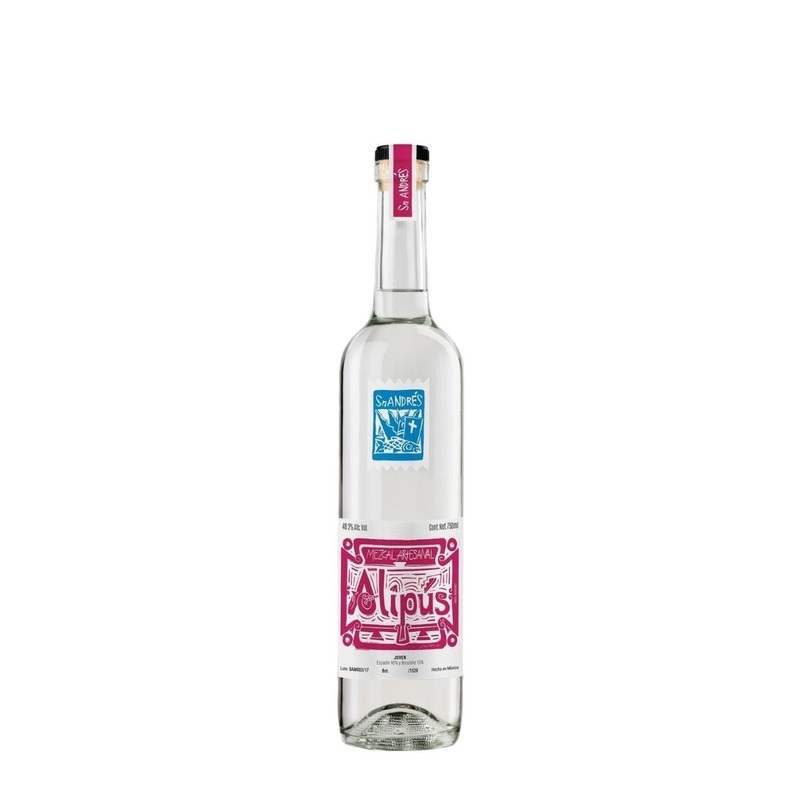 Sn Andres Alipus Joven Espadn Mezcal 750mL