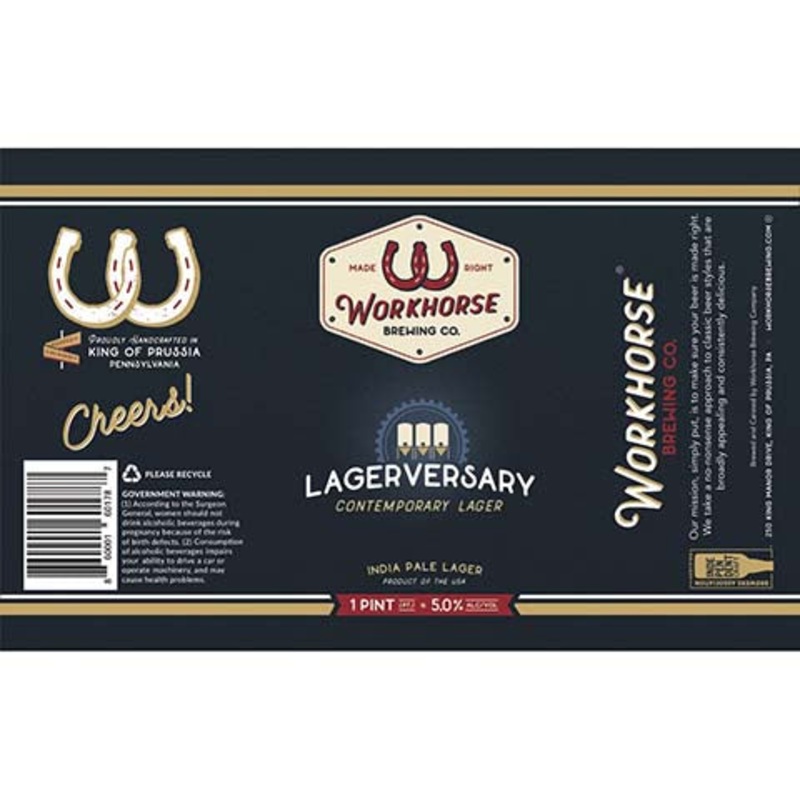 Workhorse Lagerversary 16OZ SINGLE CAN
