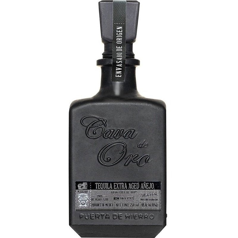 Cava de Oro Extra Aged Anejo Black Tequila 750ML BTL