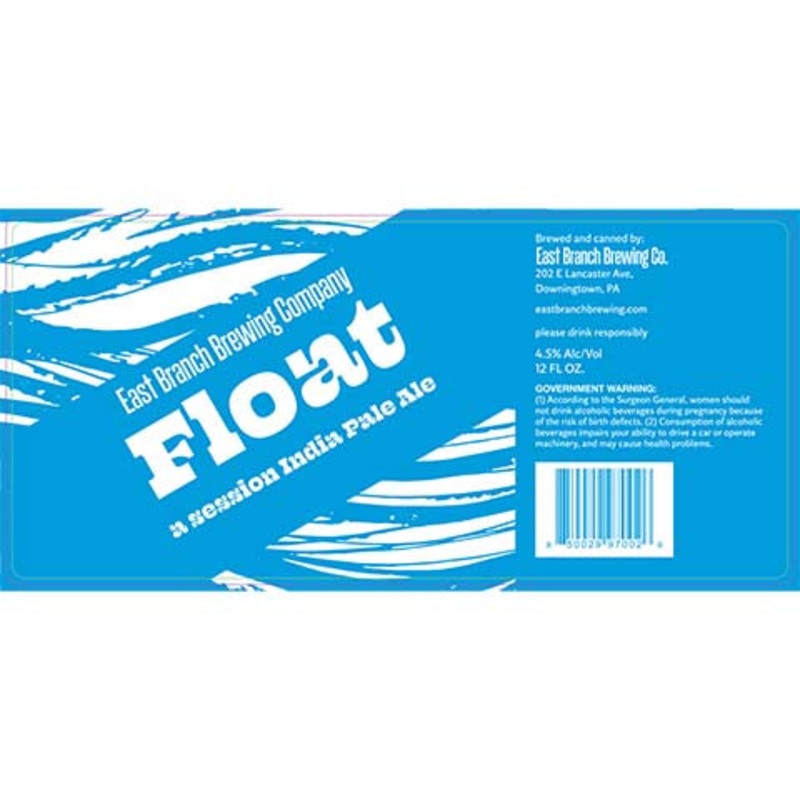 East Branch Float Session IPA 12OZ SINGLE CAN