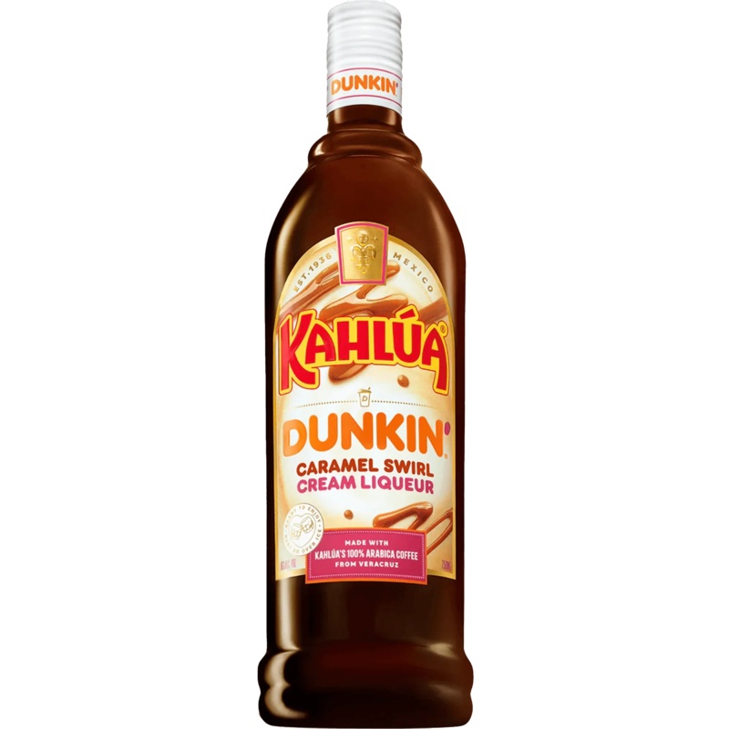 Kahlua Dunkin’ Caramel Swirl Coffee Liqueur