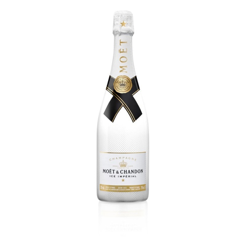 MOET & CHANDON CHAMPAGNE EXTRA DRY IMPERIAL ICE W/ NECKER 750ML 750ML