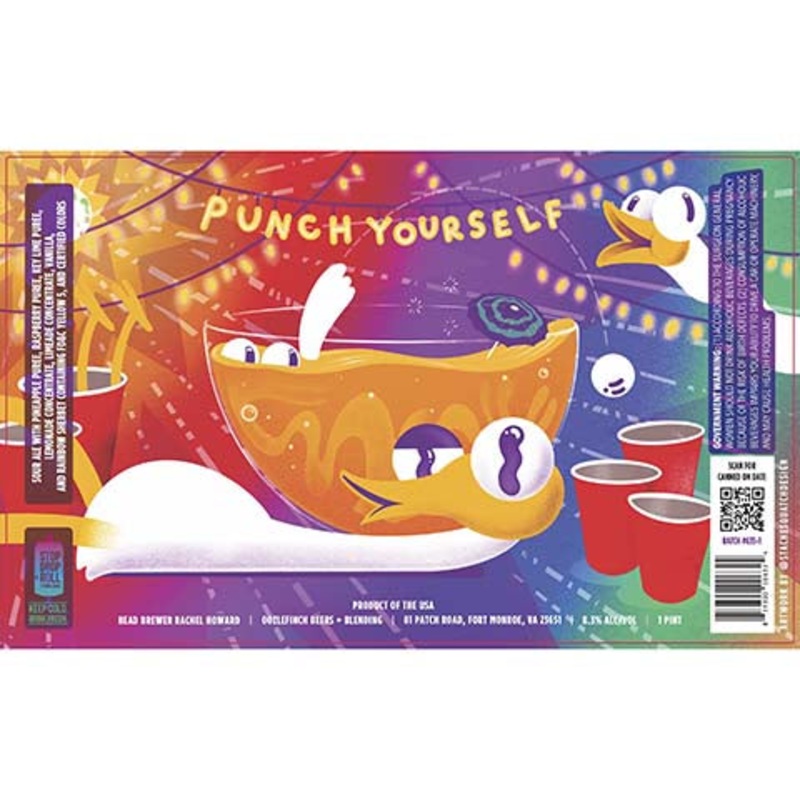Oozlefinch Punch Yourself Sour Ale 16OZ SINGLE CAN