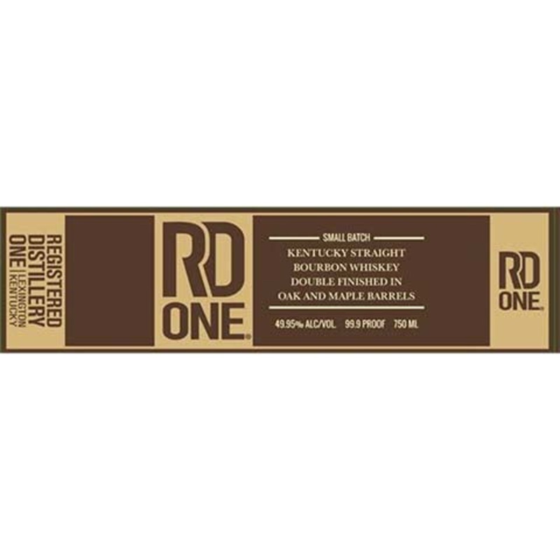 Registered RD One Kentucky Straight Bourbon Whiskey 750ML BTL