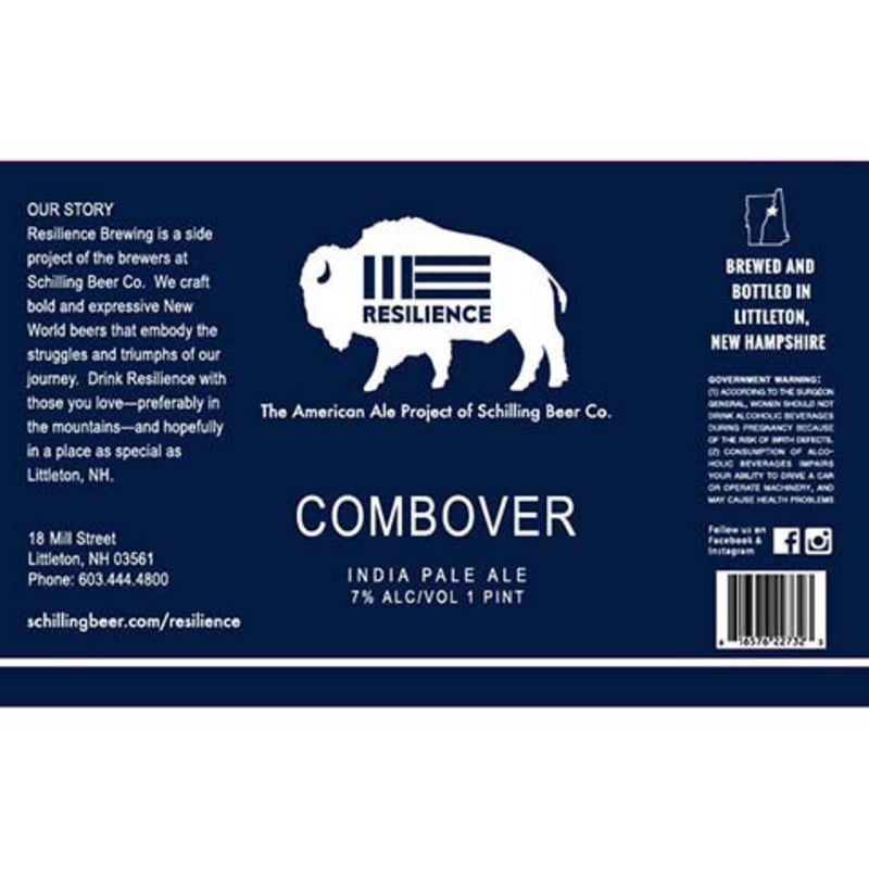 Schilling/Resilience Combover IPA 16OZ SINGLE CAN