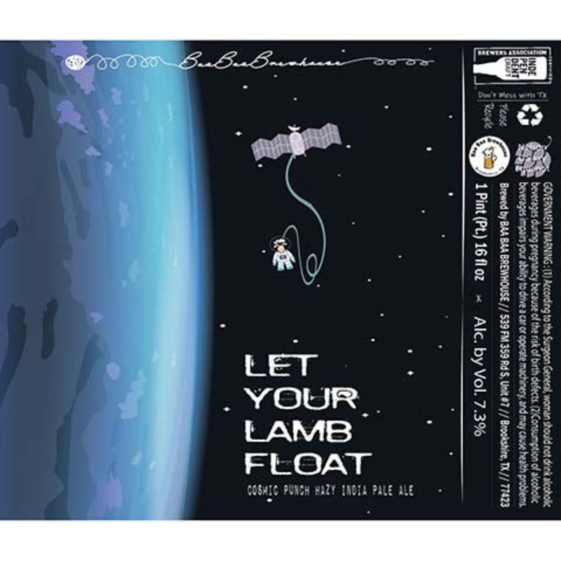Baa Baa Let Your Lamb Float Hazy IPA 16OZ SINGLE CAN