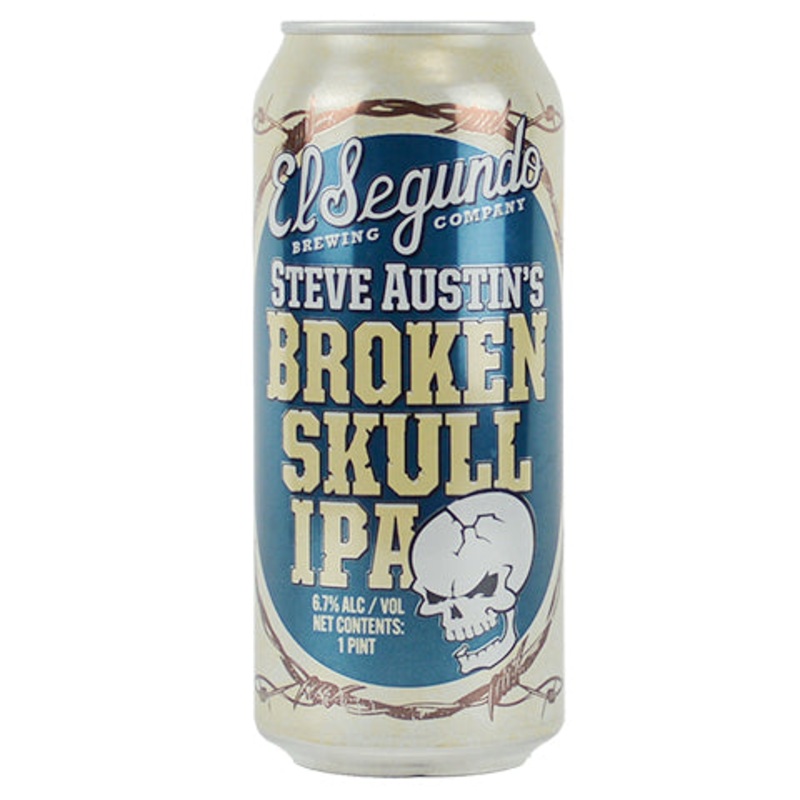 El Segundo Steve Austin’s Broken Skull IPA 16OZ CAN