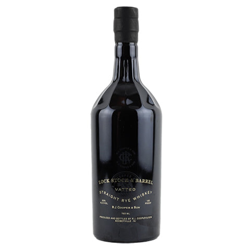 Lock Stock & Barrel Vatted Straight Rye Whiskey 750ML BTL