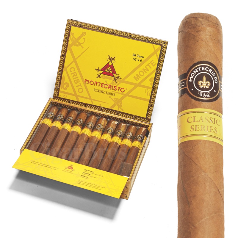 Montecristo Classic Collection Toro Montecristo Classic Collection Toro – Box of 20
