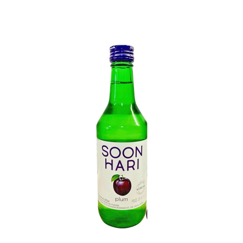 Soon Hari Plum Soju 375mL Bottle