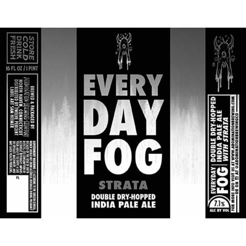 Abomination Everyday Fog (Strata) DDH IPA 16OZ SINGLE CAN