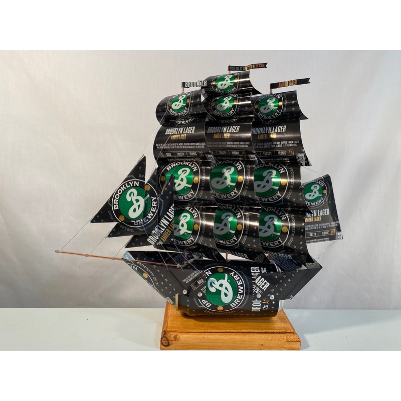 Brooklyn Brewery Amber Lager Beer Can Ship