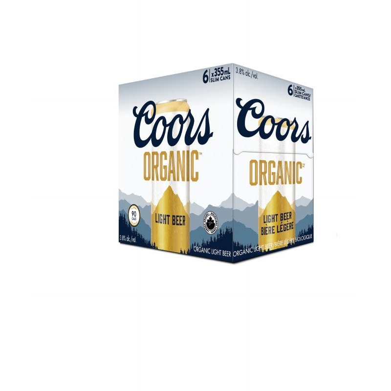 COORS ORGANIC 6 CANS