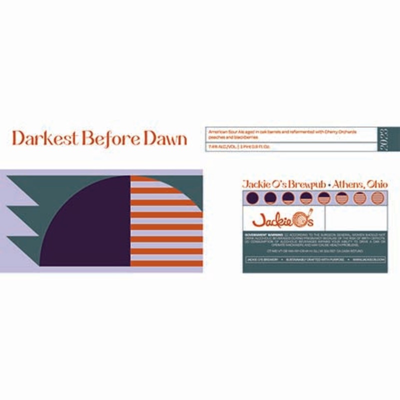 Jackie O’s Darkest Before Dawn Sour 500ML BTL