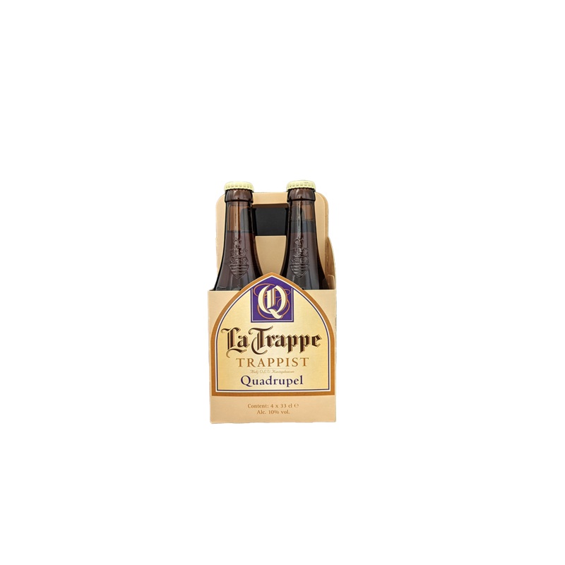 La Trappe Quadrupel Belgian Ale 4 Pack Bottles