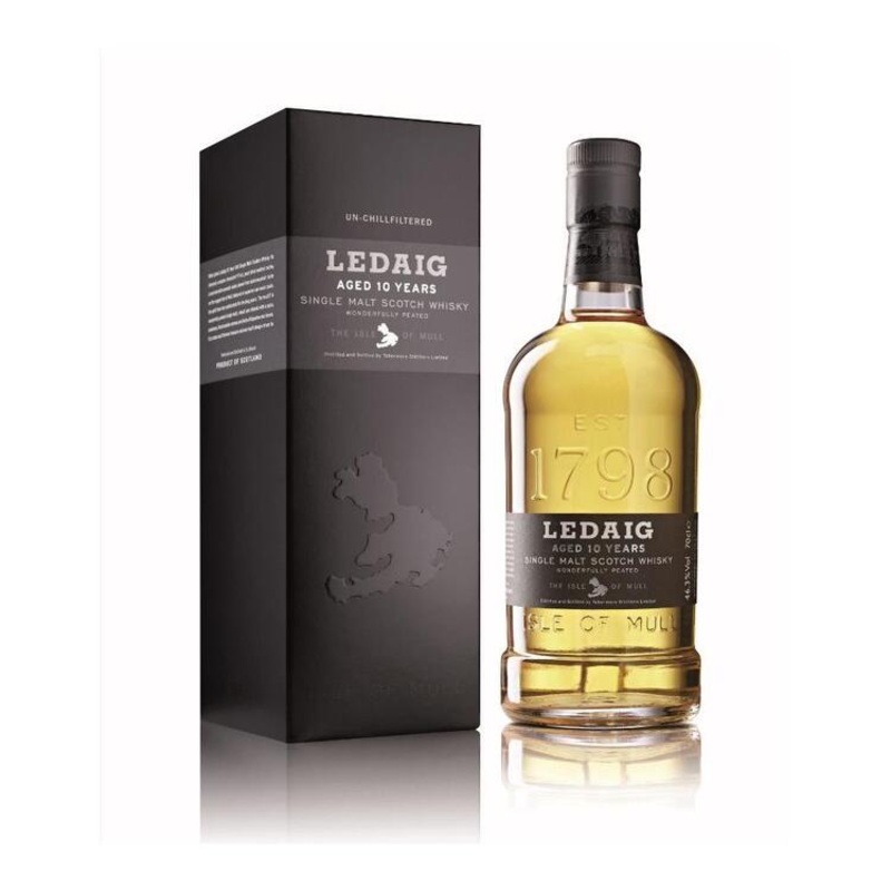 LEDAIG SINGLE MALT SCOTCH 10 YR 92.6 750ML 750ML