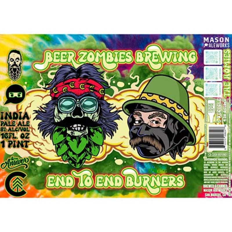 Mason Aleworks End To End Burners IPA 16OZ SINGLE CAN