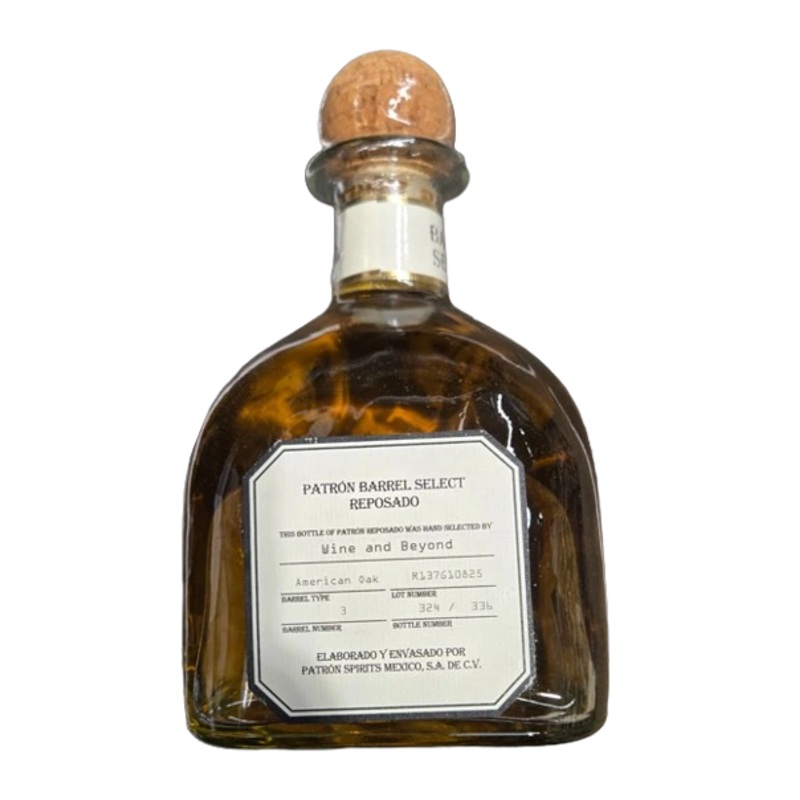 PATRON W&B SINGLE BARREL SELECT REPOSADO TEQUILA 750ML @ Deerfoot City [1052184] 750 ml