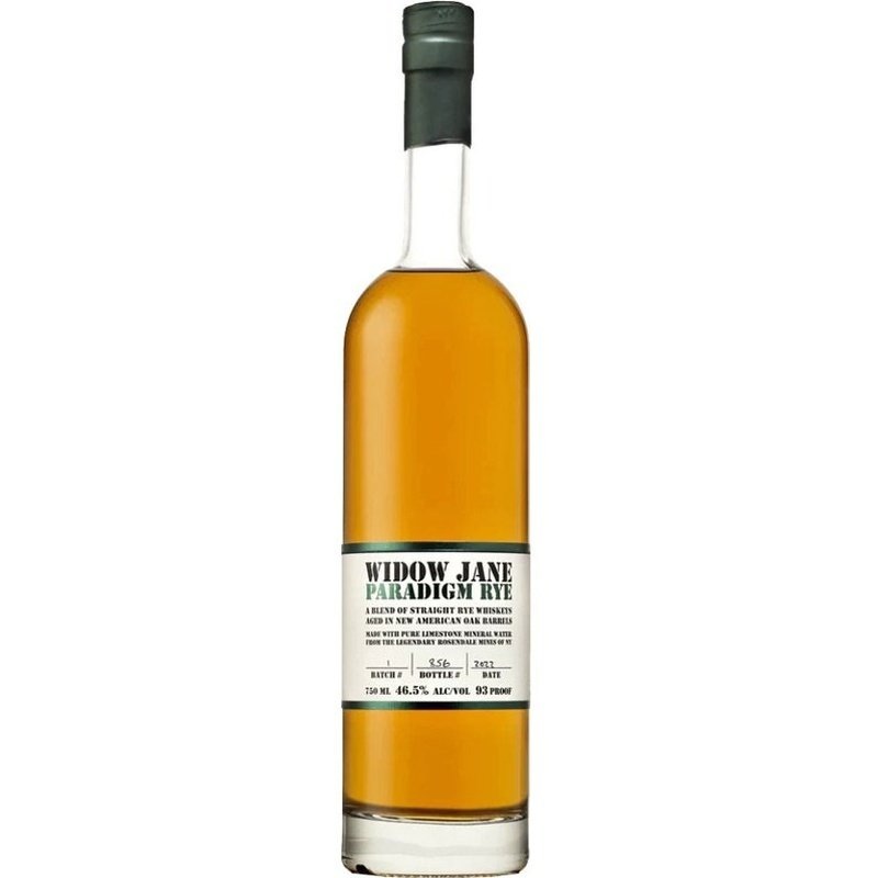 Widow Jane ‘Paradigm Rye’ Straight Rye Whiskey 750ML BTL