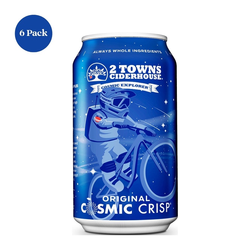 2 Towns Ciderhouse Cosmic Explorer 6pk 12 fl oz can