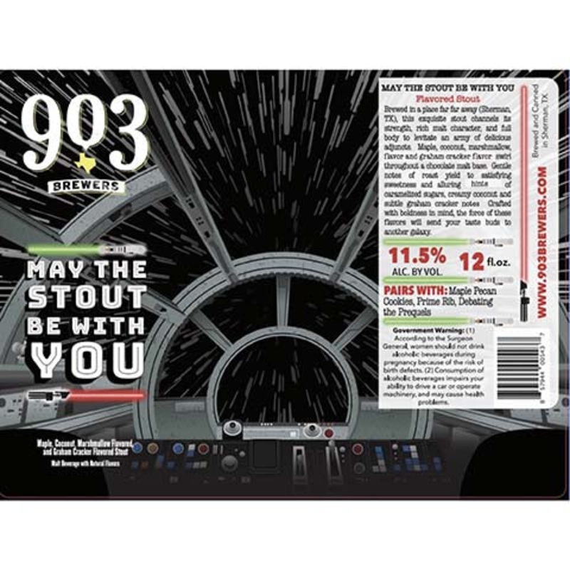 903 May The Stout Be With You 12OZ SINGLE CAN
