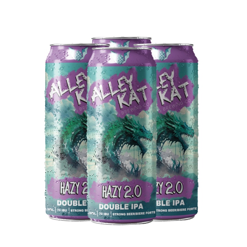 ALLEY KAT DRAGON DIPA SEASONAL 473ML 4PK CAN @ Airdrie [1018385] 1892 ml