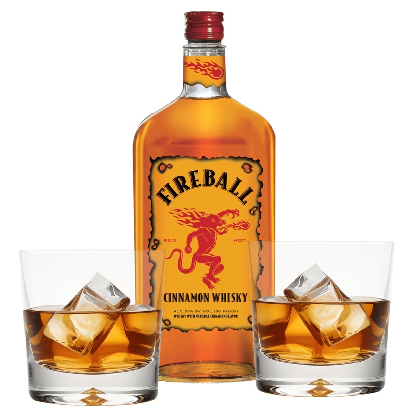 Fireball Whiskey Gift Set Cheers to You