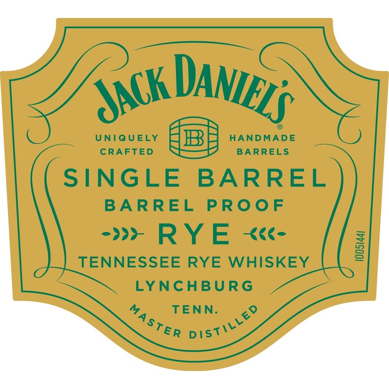Jack Daniels Single Barrel Barrel Proof Rye Whiskey