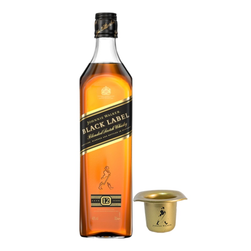 Johnnie Walker Black Label 700ml  with FREE Jigger Cap 30ml