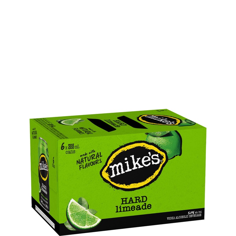MIKE’S HARD LIME 6 CANS