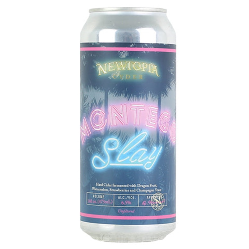 Newtopia Montego Slay Cider 16OZ SINGLE CAN