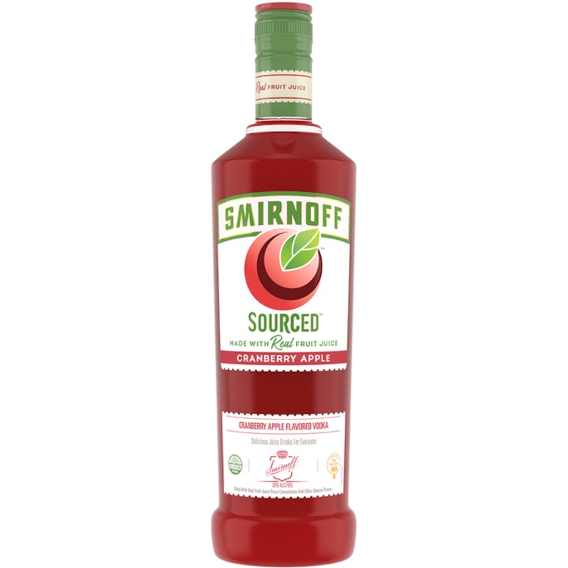 SMIRNOFF SOURCED CRANBERRY
