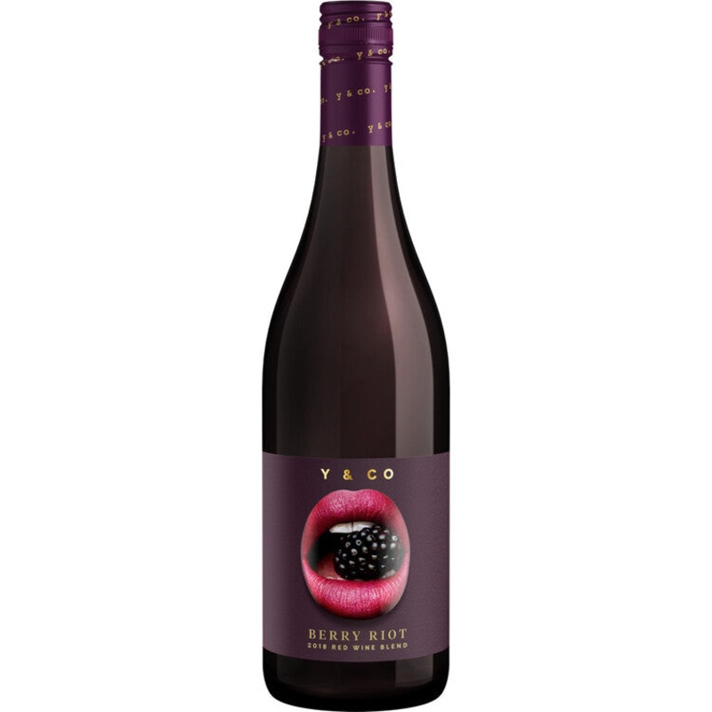 Y & CO RED WINE BERRY RIOT CALIFORNIA 750ML 750ML