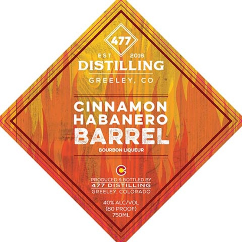 477 Cinnamon Habanero Barrel Bourbon Liqueur 750ML BTL