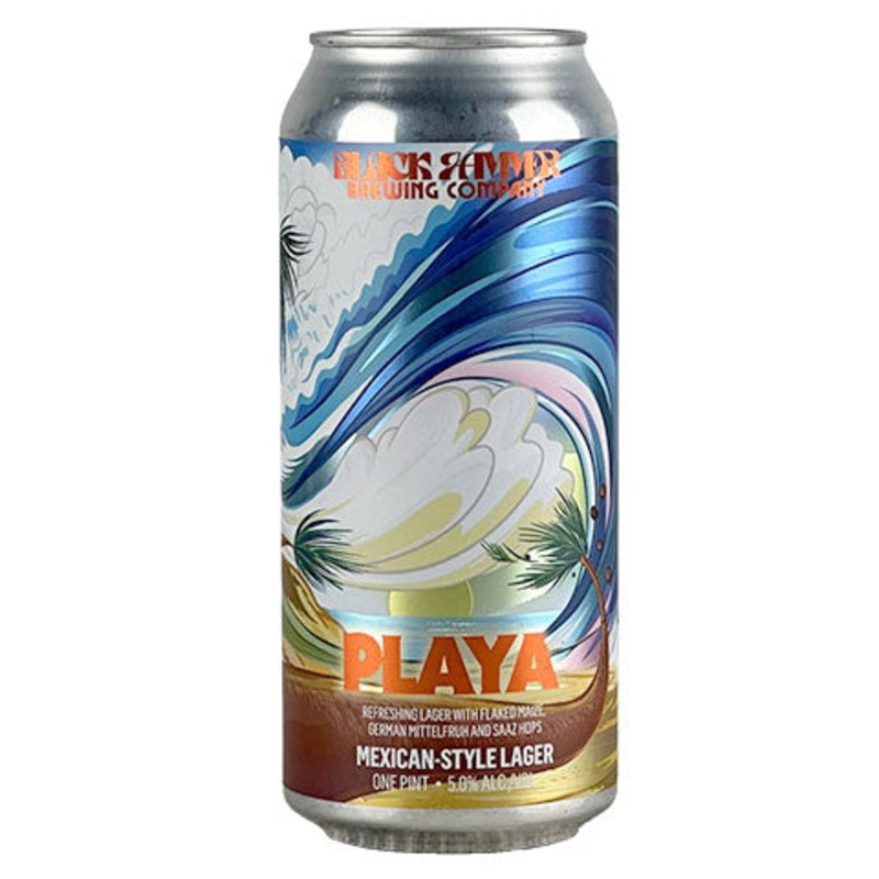 Black Hammer Playa Mexican Lager 16OZ SINGLE CAN
